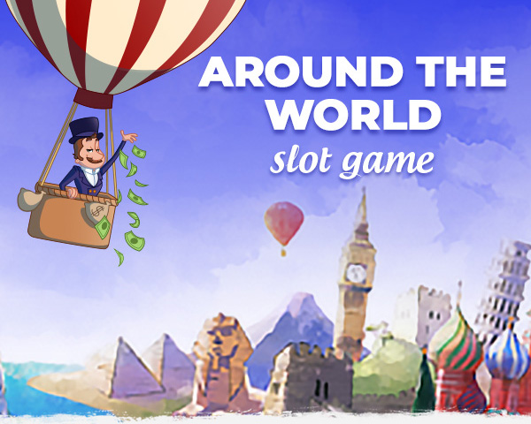 Around the World Slot banner