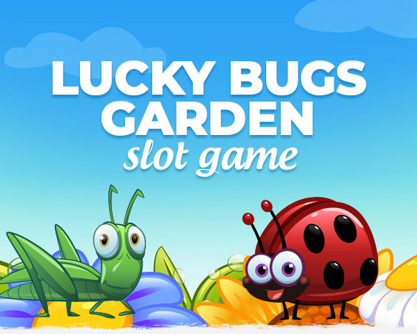 Lucky bugs garden banner