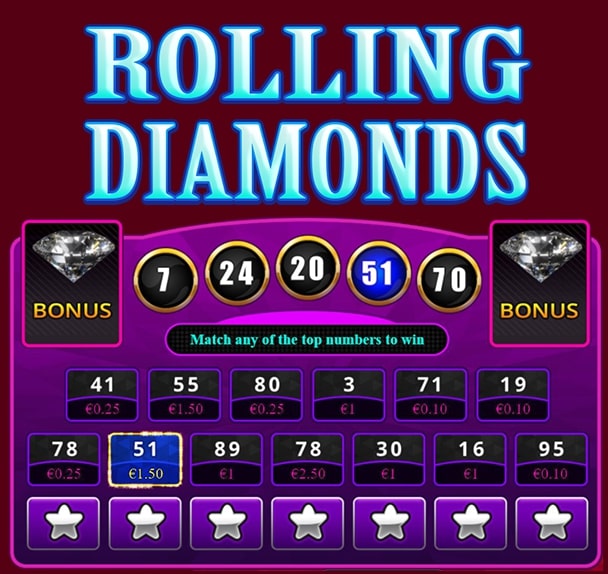 Rolling Diamonds